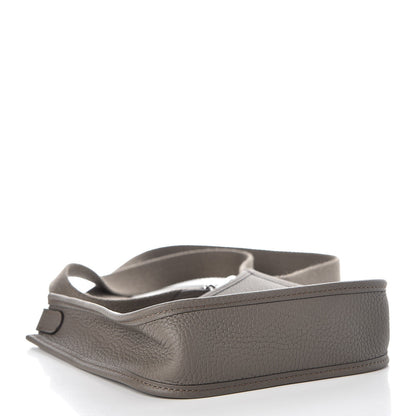 Hermes Taurillon Clemence Evelyne TPM Etain 4 of 8