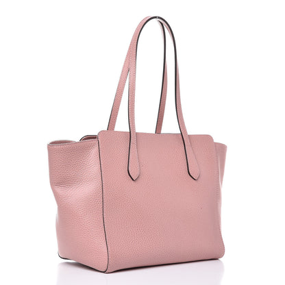 Gucci Dollar Calfskin Small Swing Tote Soft Pink 3 of 6