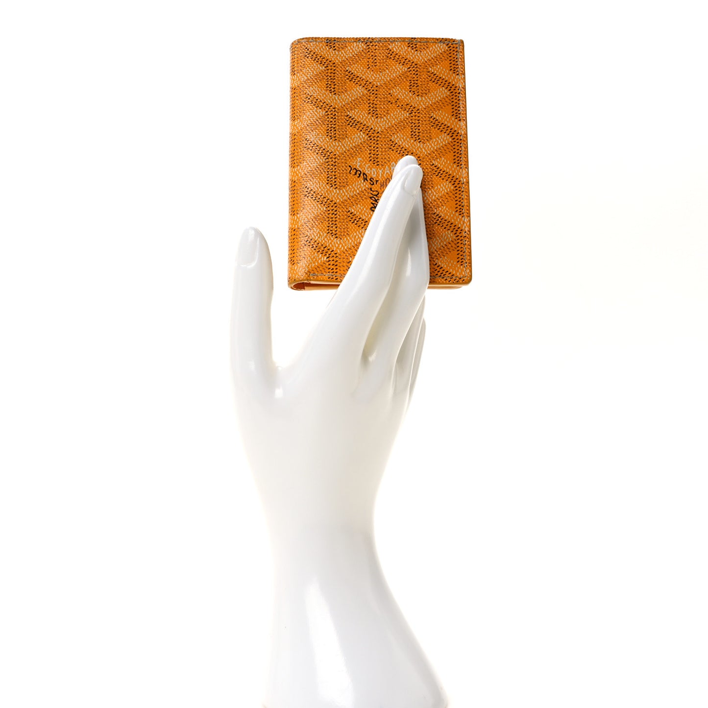 Goyardine Saint Pierre Card Holder Yellow