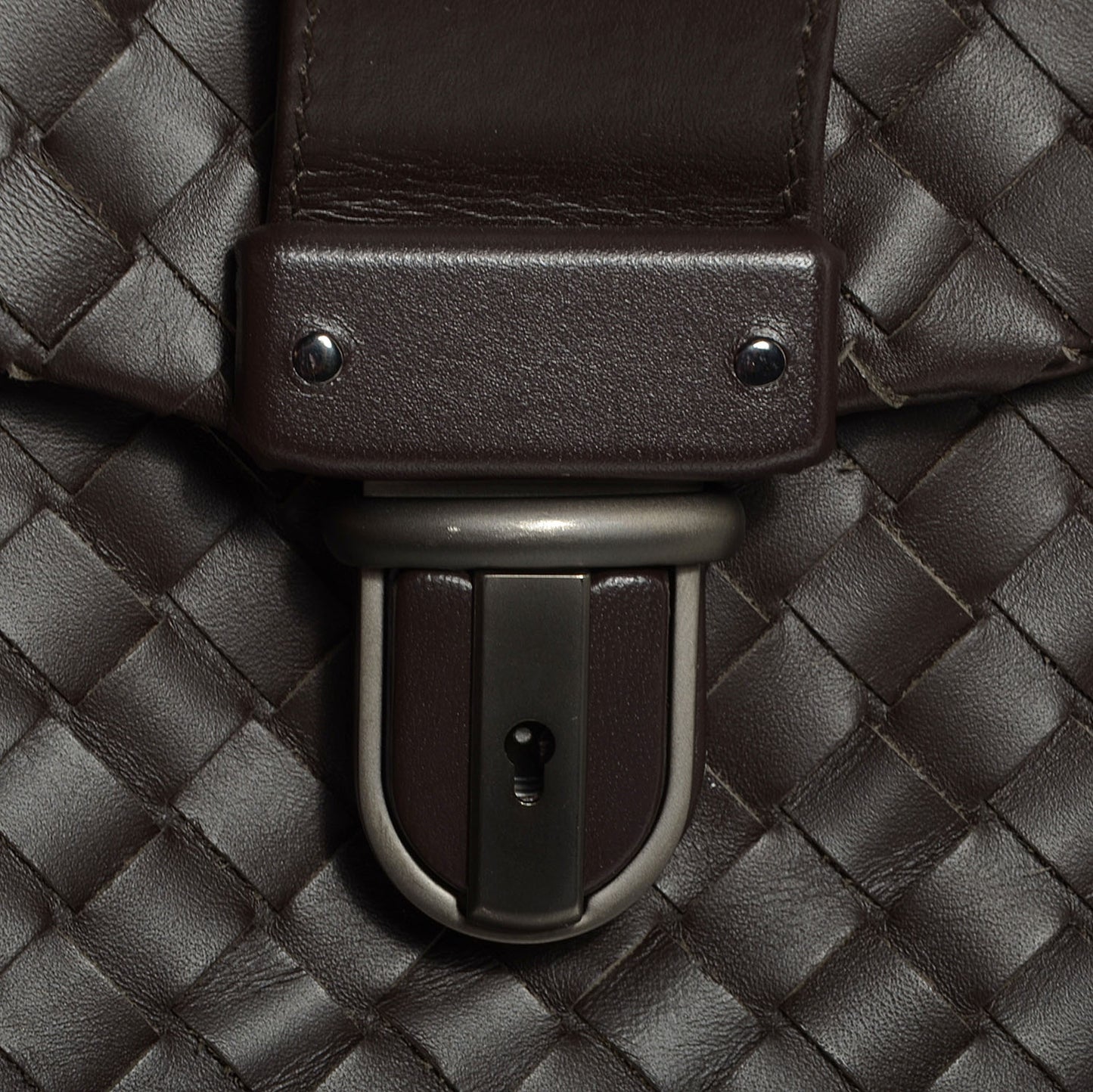 Intrecciato VN Briefcase Ebano