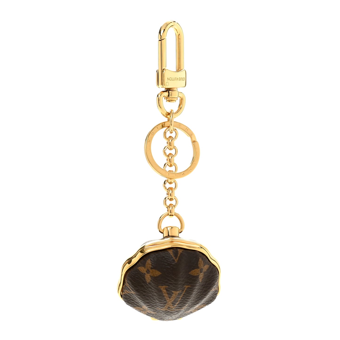 Monogram Shell Bag Charm Key Holder Key Holder