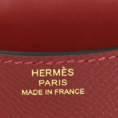Hermes Epsom Constance Slim Wallet Rouge H 7 of 9