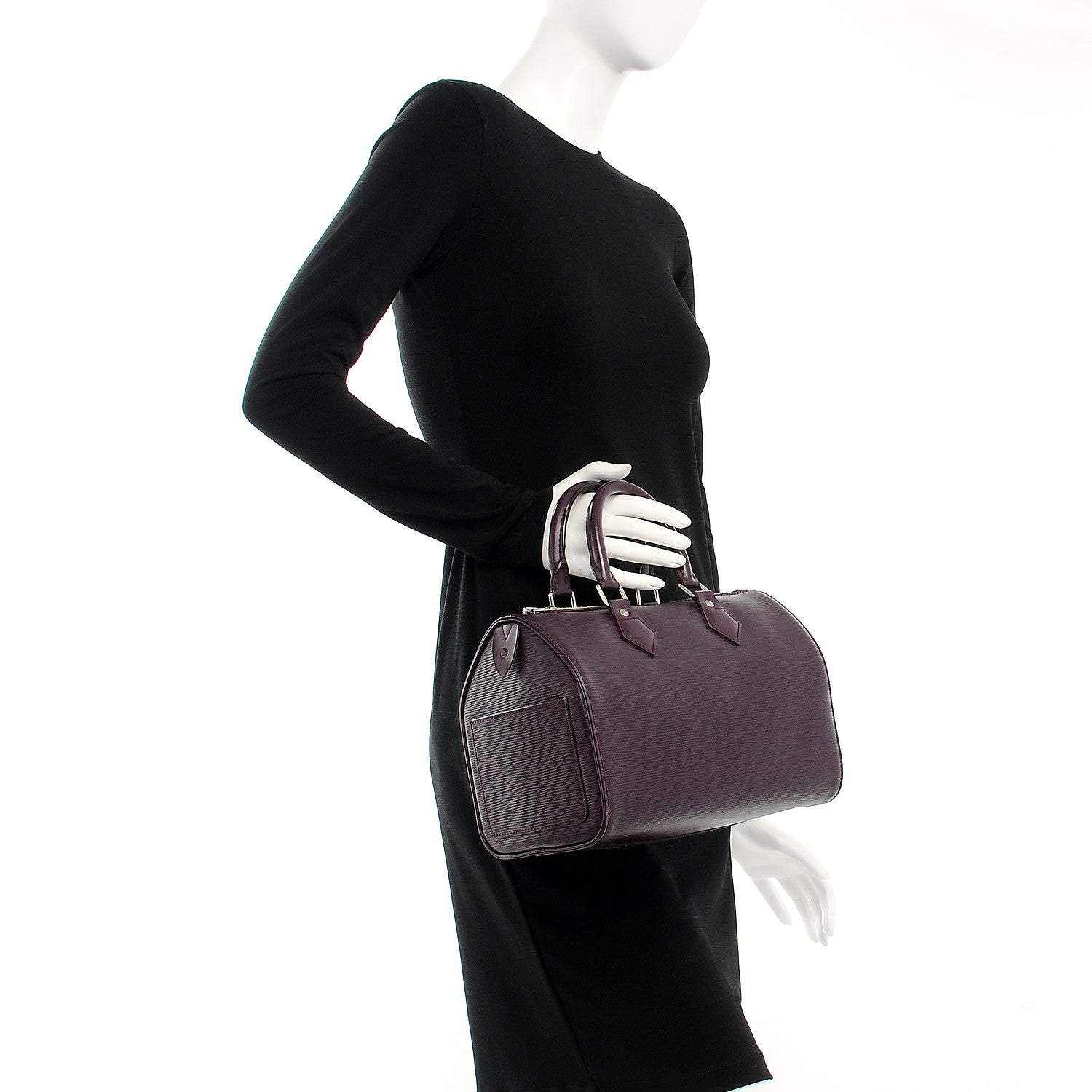 Louis Vuitton Epi Speedy 25 Cassis 2 of 10