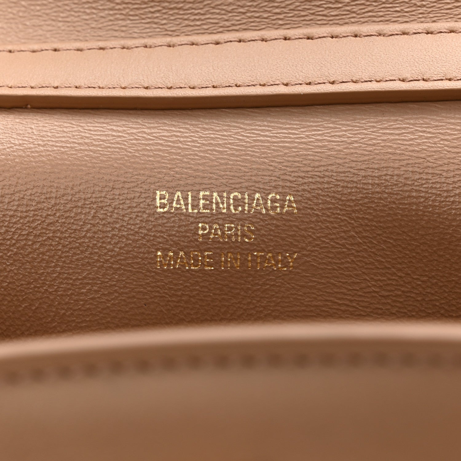 Balenciaga Natural Smooth Calfskin Mini Rodeo Top Handle Handbag Latte 6 of 11