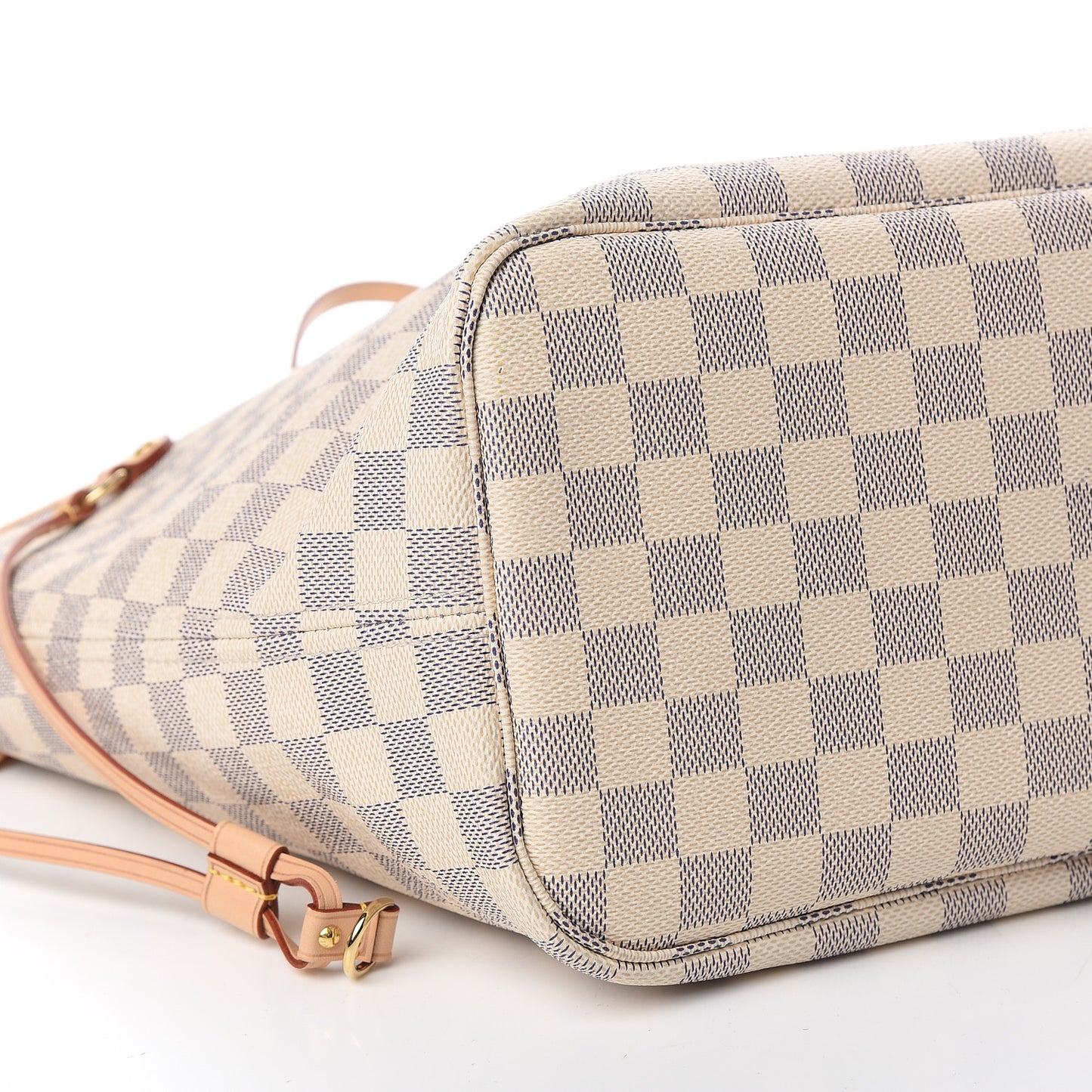 Damier Azur Neo Neverfull MM Rose Ballerine