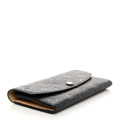 Louis Vuitton Empreinte Emilie Wallet Black Dune 4 of 7
