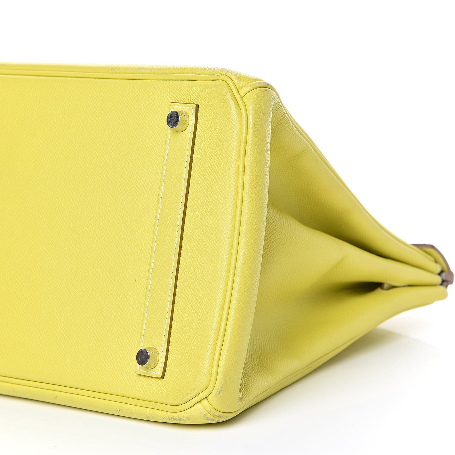 Epsom Candy Birkin 35 Lime Gris Perle