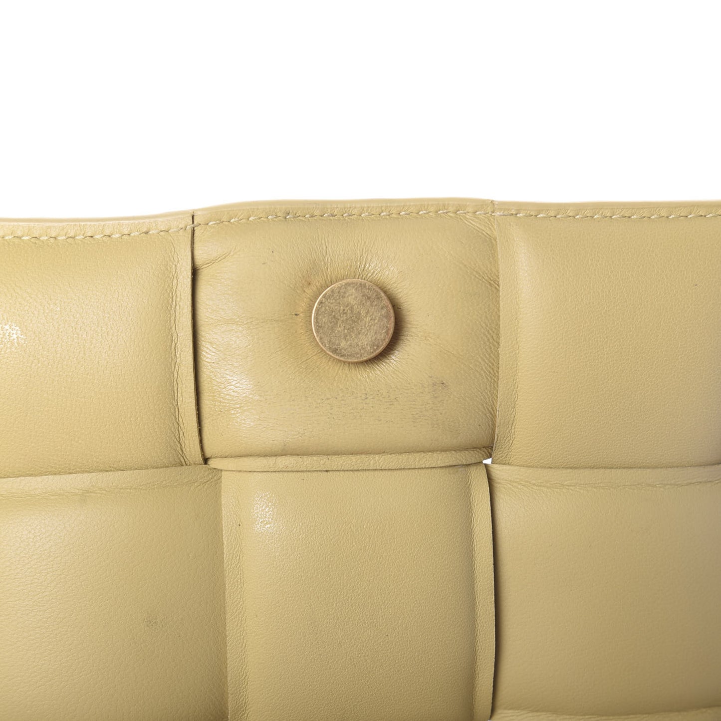Nappa Maxi Intreccio Padded Cassette Crossbody Bag Tapioca
