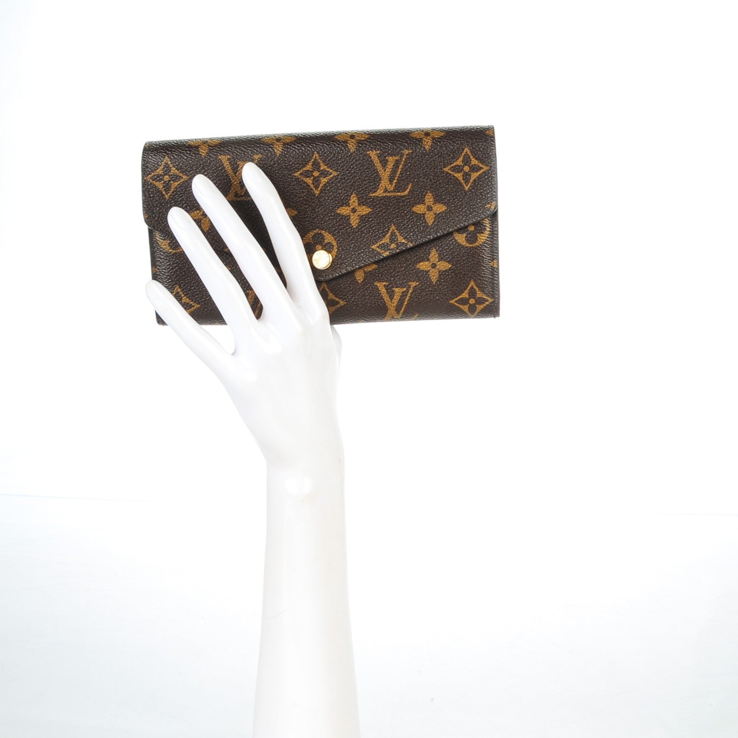 Louis Vuitton Monogram Sarah Wallet NM 2 of 7