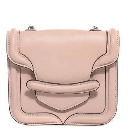 Alexander McQueen Leather Mini Heroine Chain Satchel Powder Pink 1 of 9