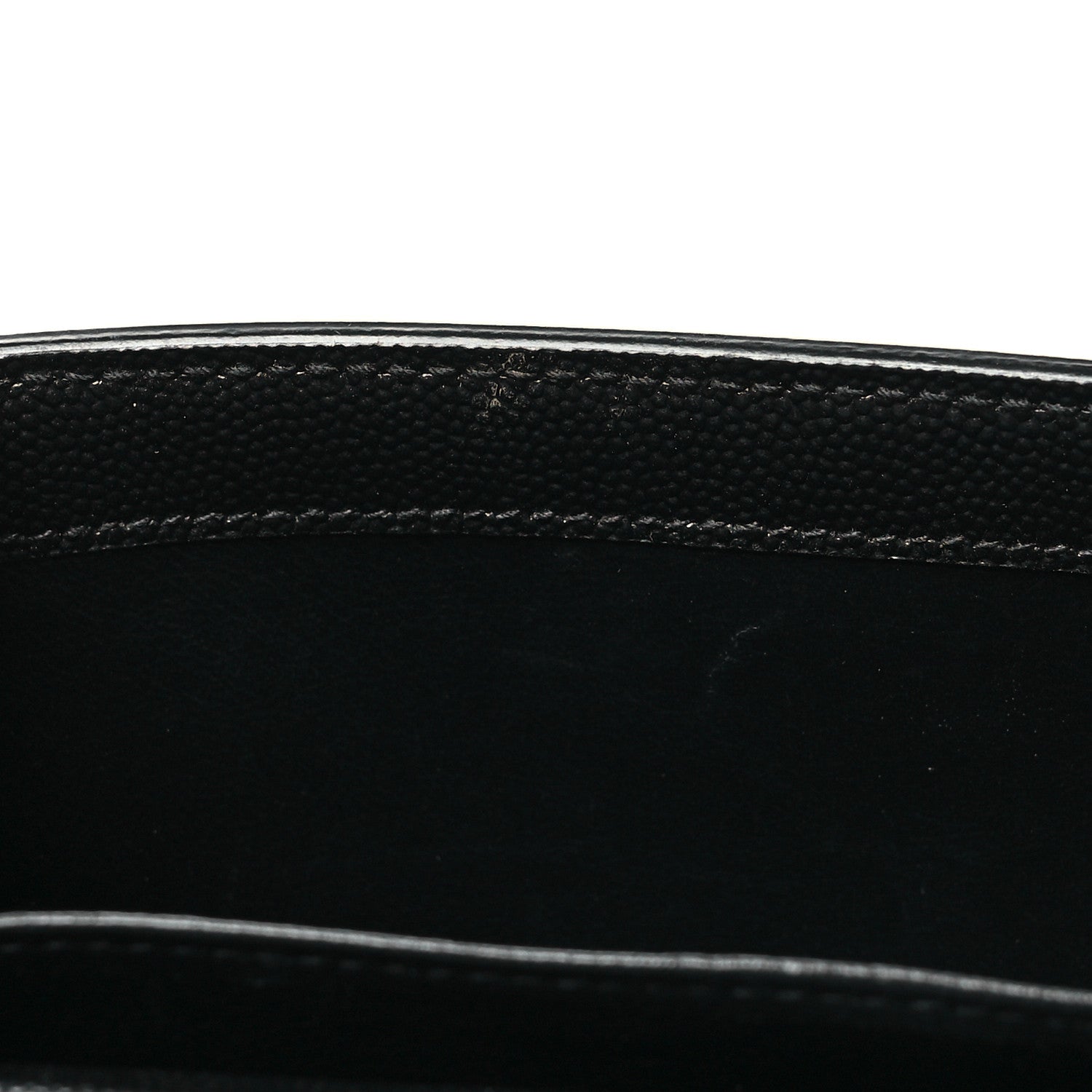Saint Laurent Grain De Poudre Uptown Chain Wallet Black 12 of 12
