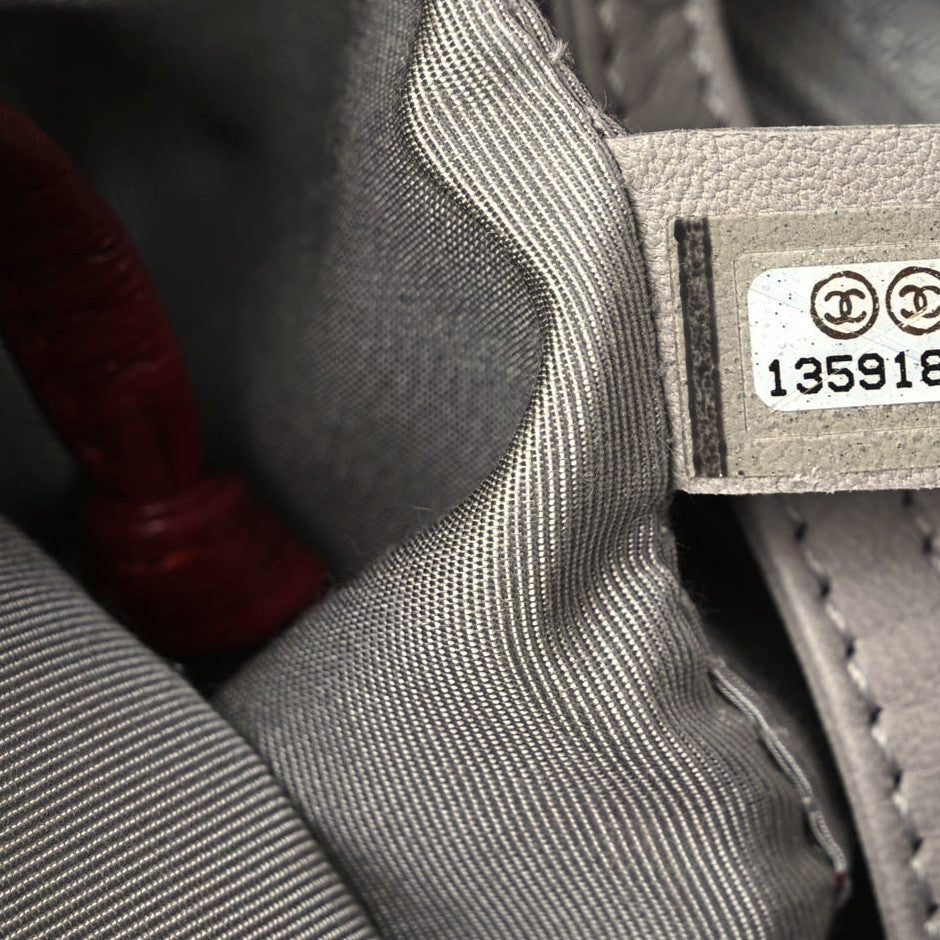 Chanel Lambskin Quilted Beijing Backpack Red 11 of 11