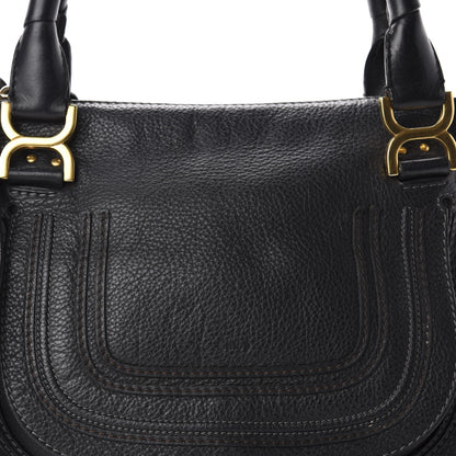 Chloe Calfskin Medium Marcie Satchel Black 19 of 19