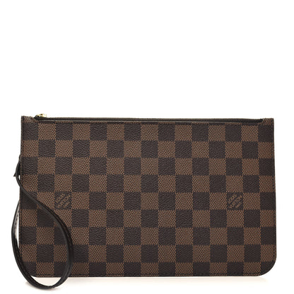 Louis Vuitton Damier Ebene Neverfull MM GM Pochette 1 of 8
