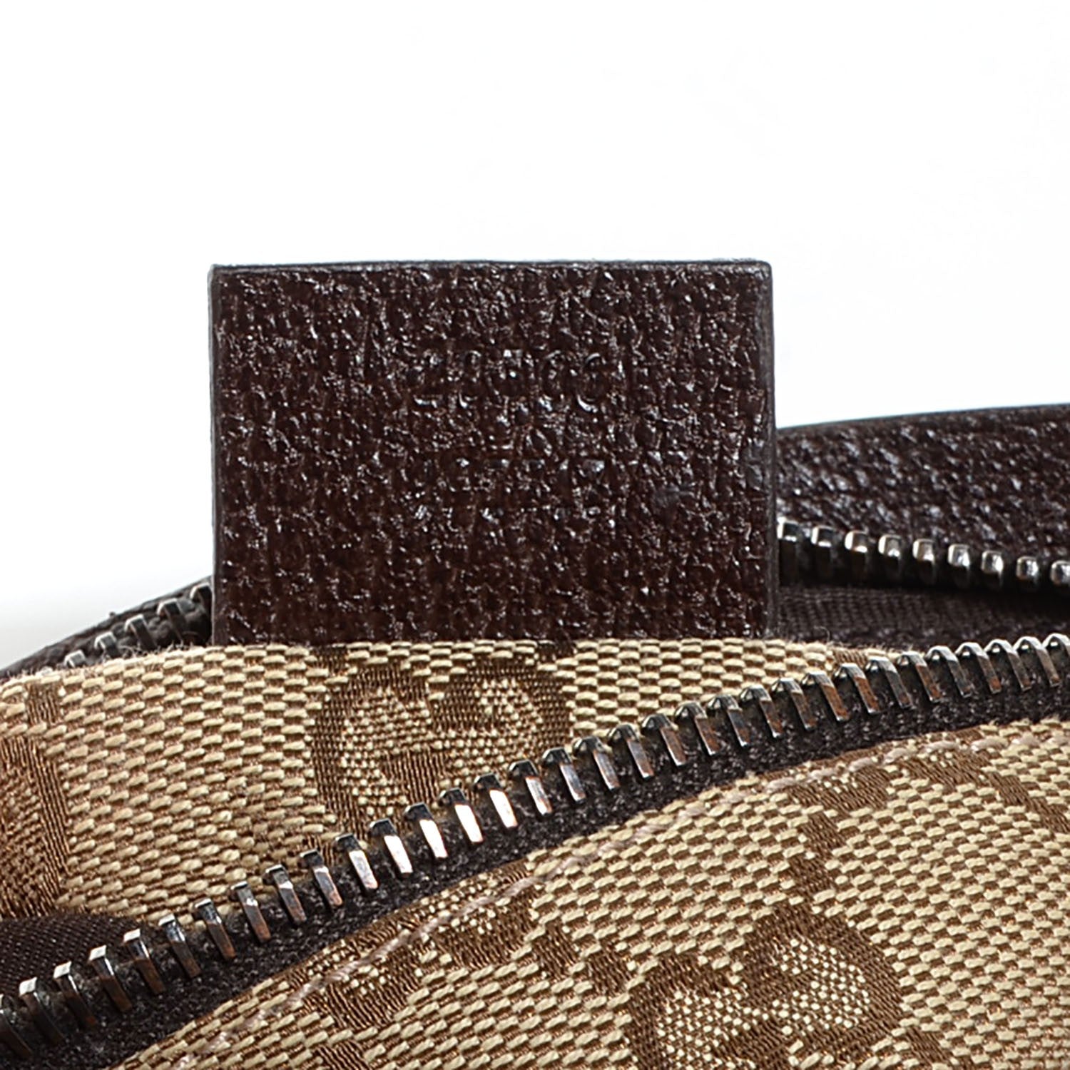 Gucci Monogram Web Belt Bag Dark Brown 6 of 7