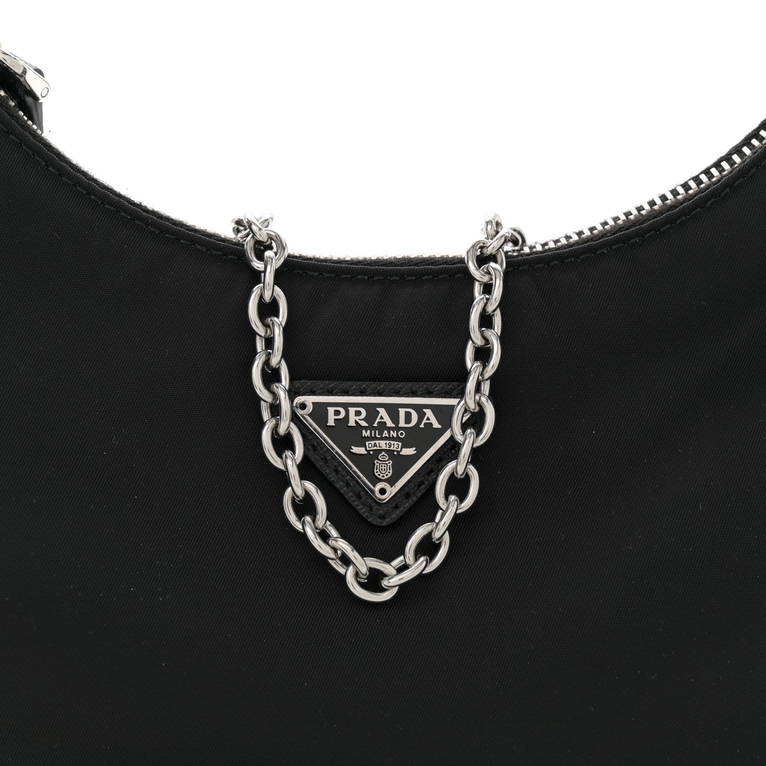 Prada Re-Nylon Saffiano Re-Edition 2005 Shoulder Bag Black 8 of 11