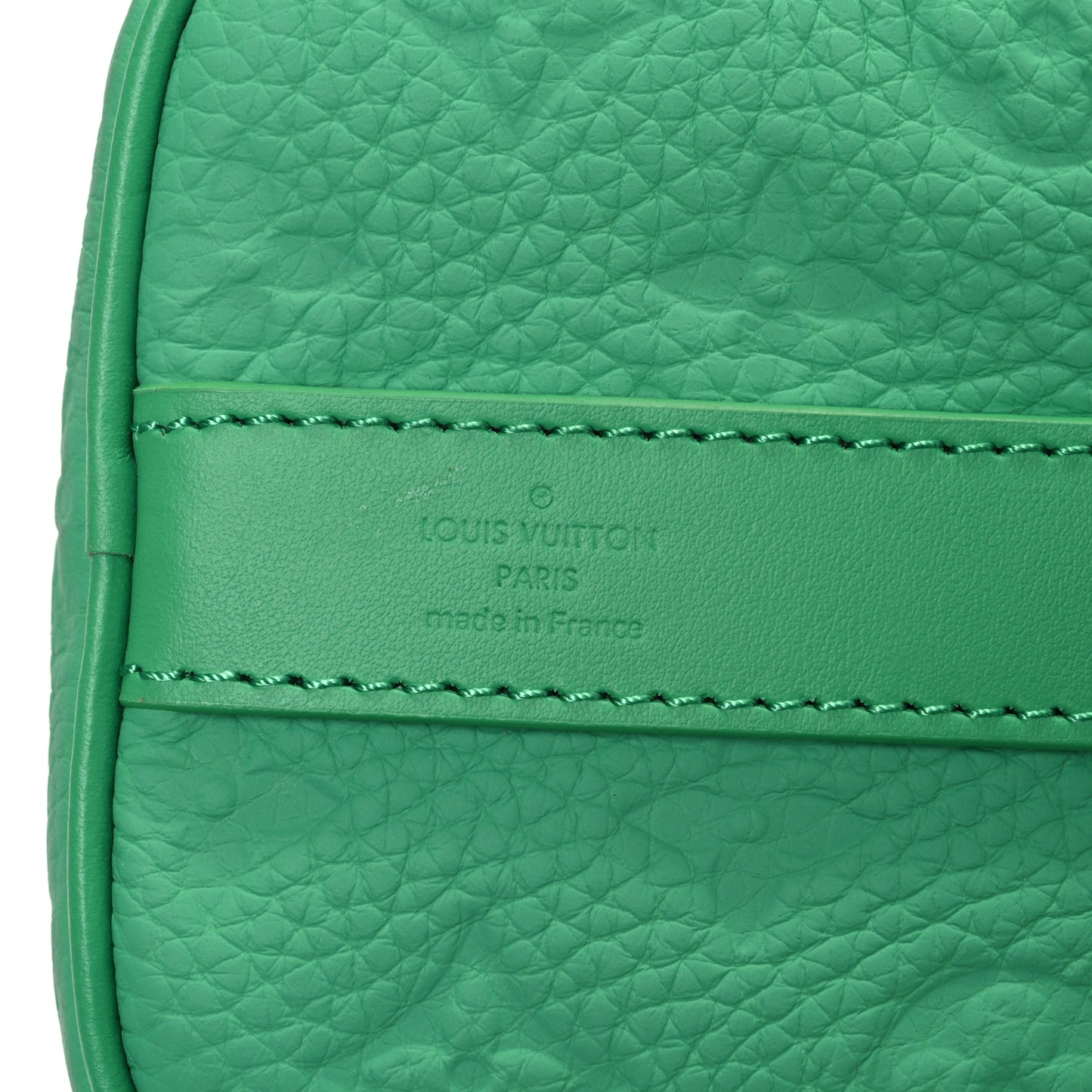 Monogram Taurillon Keepall Bandouliere 25 Minty Green