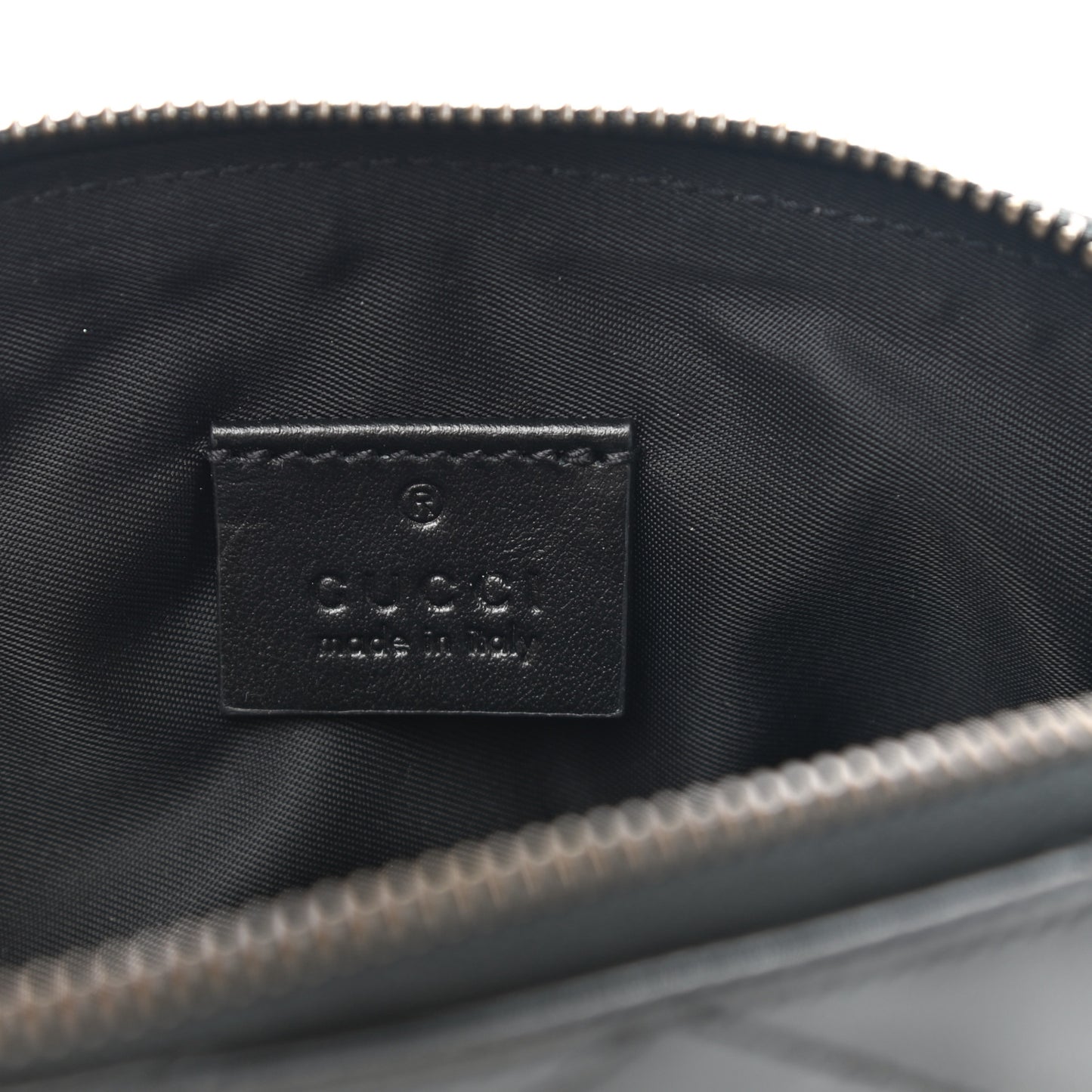 Calfskin Matelasse GG Marmont Pouch Cosmetic Case Black