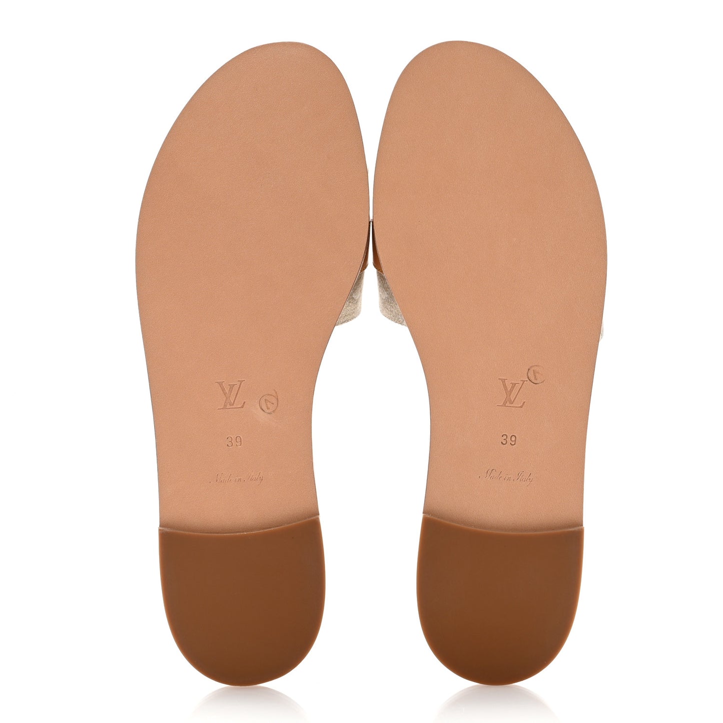 Monoglam Lock It Flat Mule 39 Gold
