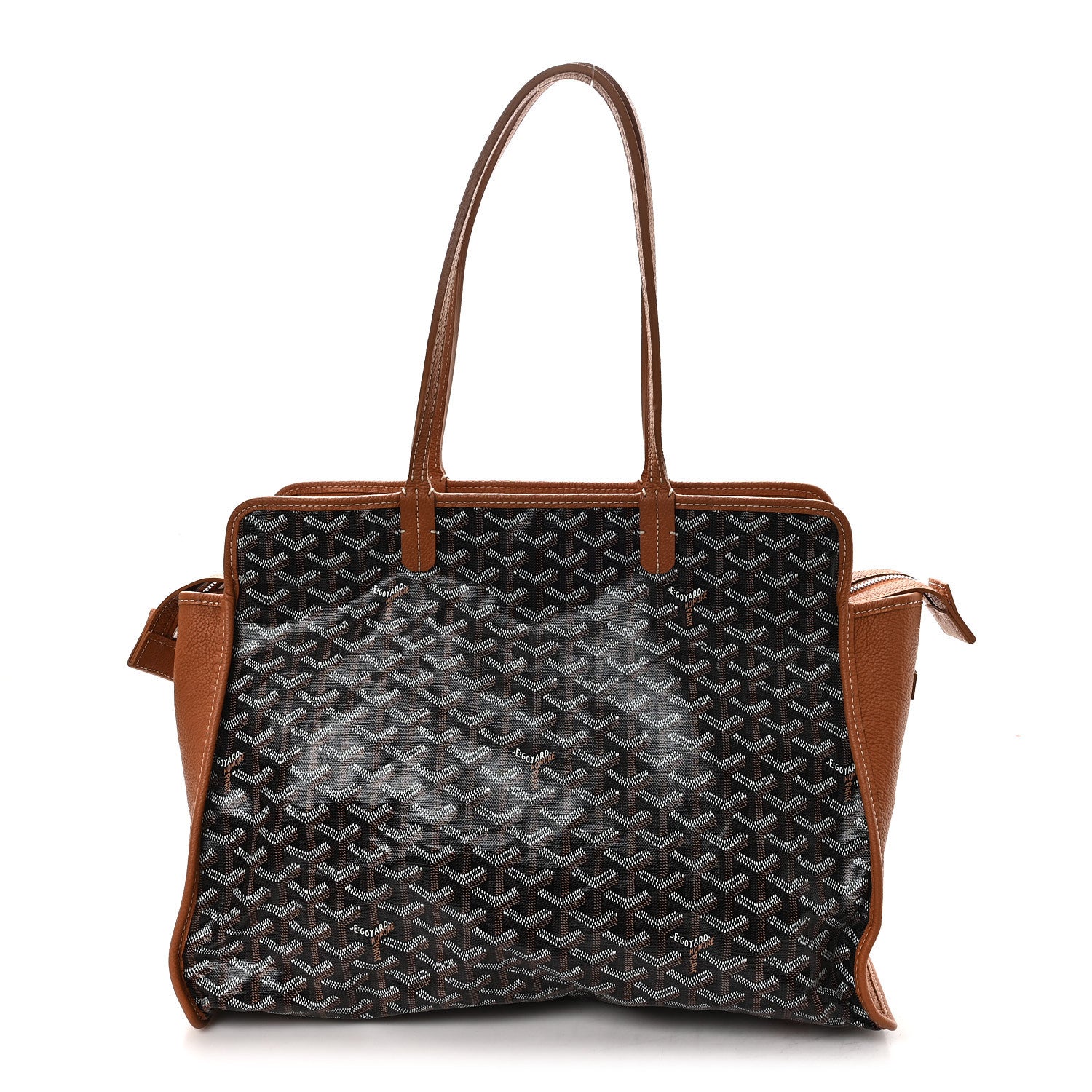Goyard Goyardine Sac Hardy Pet Carrier PM Black Gold 1 of 11