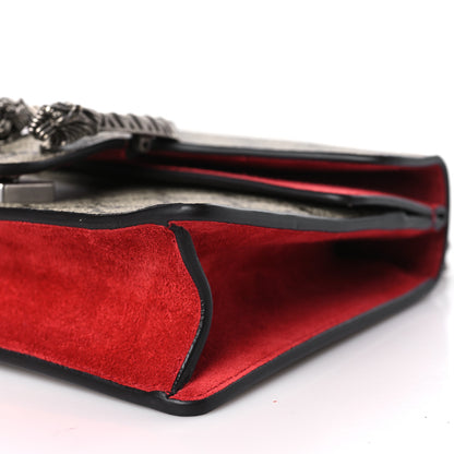 Gucci GG Supreme Monogram Mini Dionysus Shoulder Bag Hibiscus Red 9 of 9