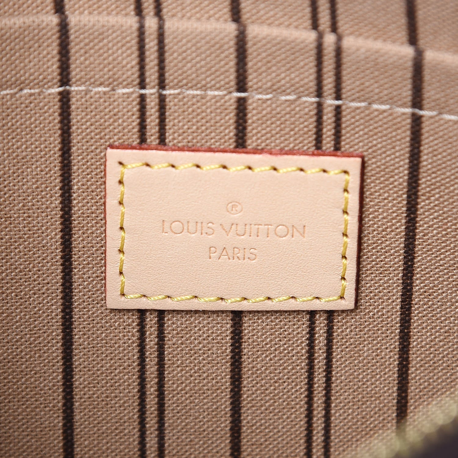 Louis Vuitton Monogram Neverfull MM GM Pochette 6 of 8