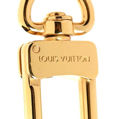 Louis Vuitton Shearling LV Teddy Bear Bag Charm Key Holder Black Pink 3 of 5
