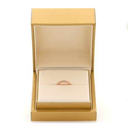 Piaget 18K Rose Gold Diamond .25ctw Possession Wedding Band Ring 52 6 6 of 6