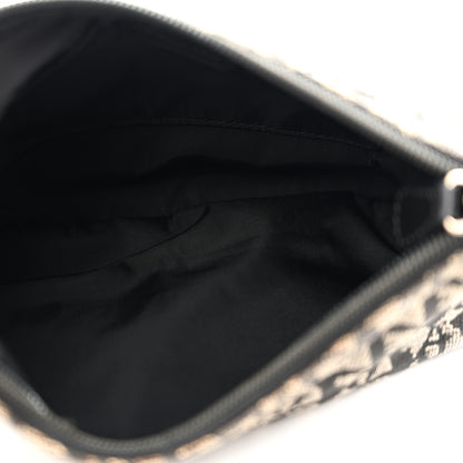 Christian Dior Monogram Shoulder Bag Pochette Black 5 of 13