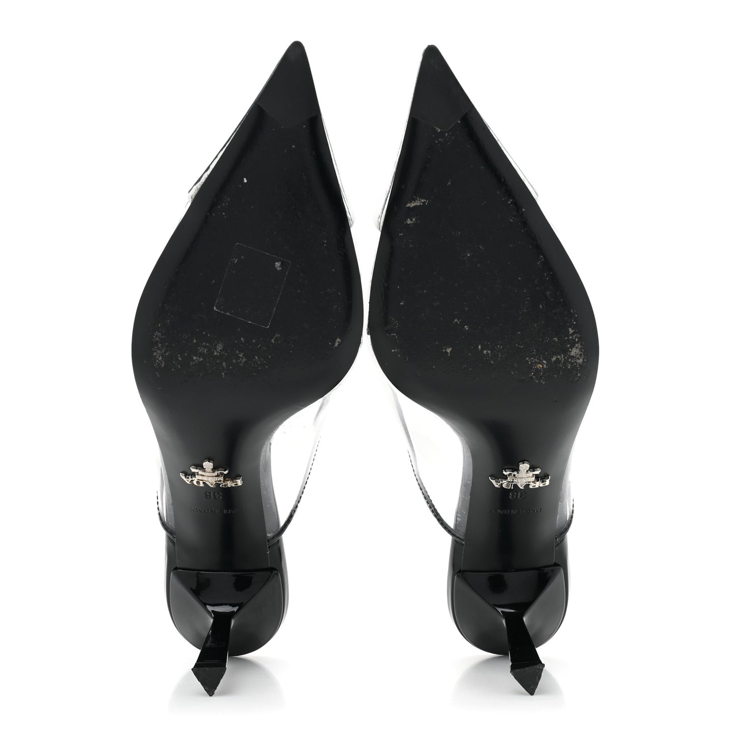 Plexiglass Vernice Metal Triangle Logo Modellerie 75mm Mules 38 Black