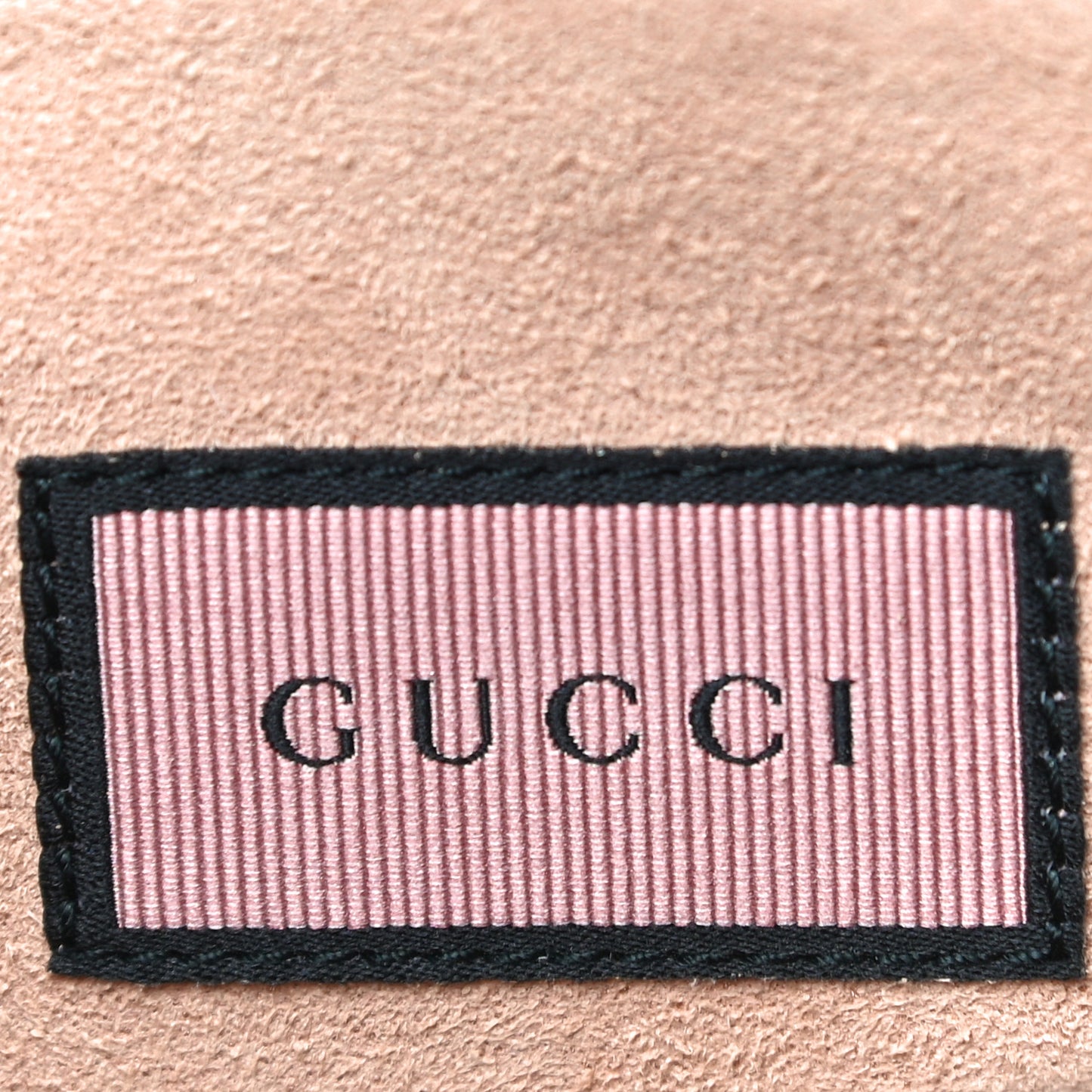 Calfskin GucciGhost Life is Gucci Zip Pouch Black