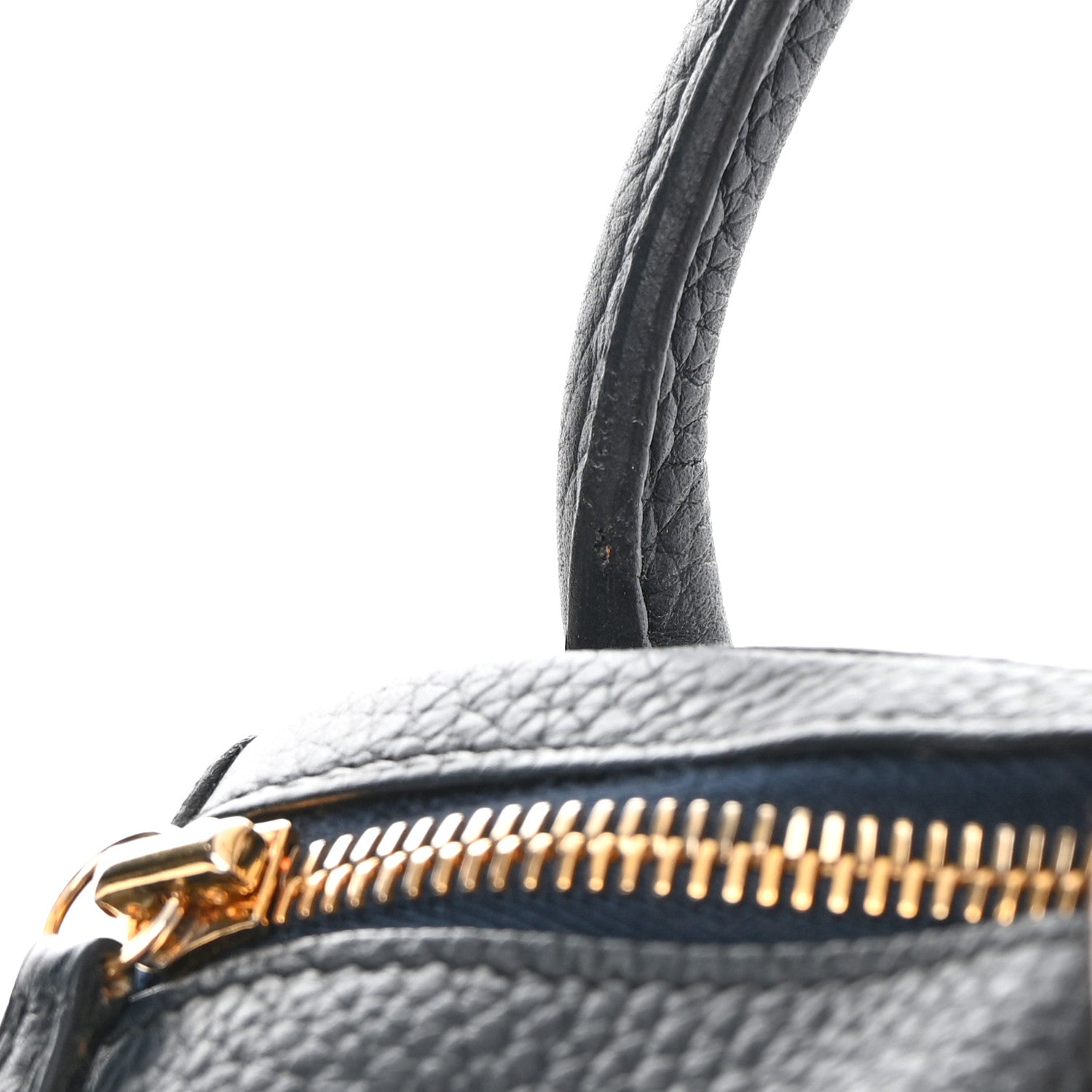 Hermes Taurillon Clemence Lindy 30 Bleu Indigo 15 of 16