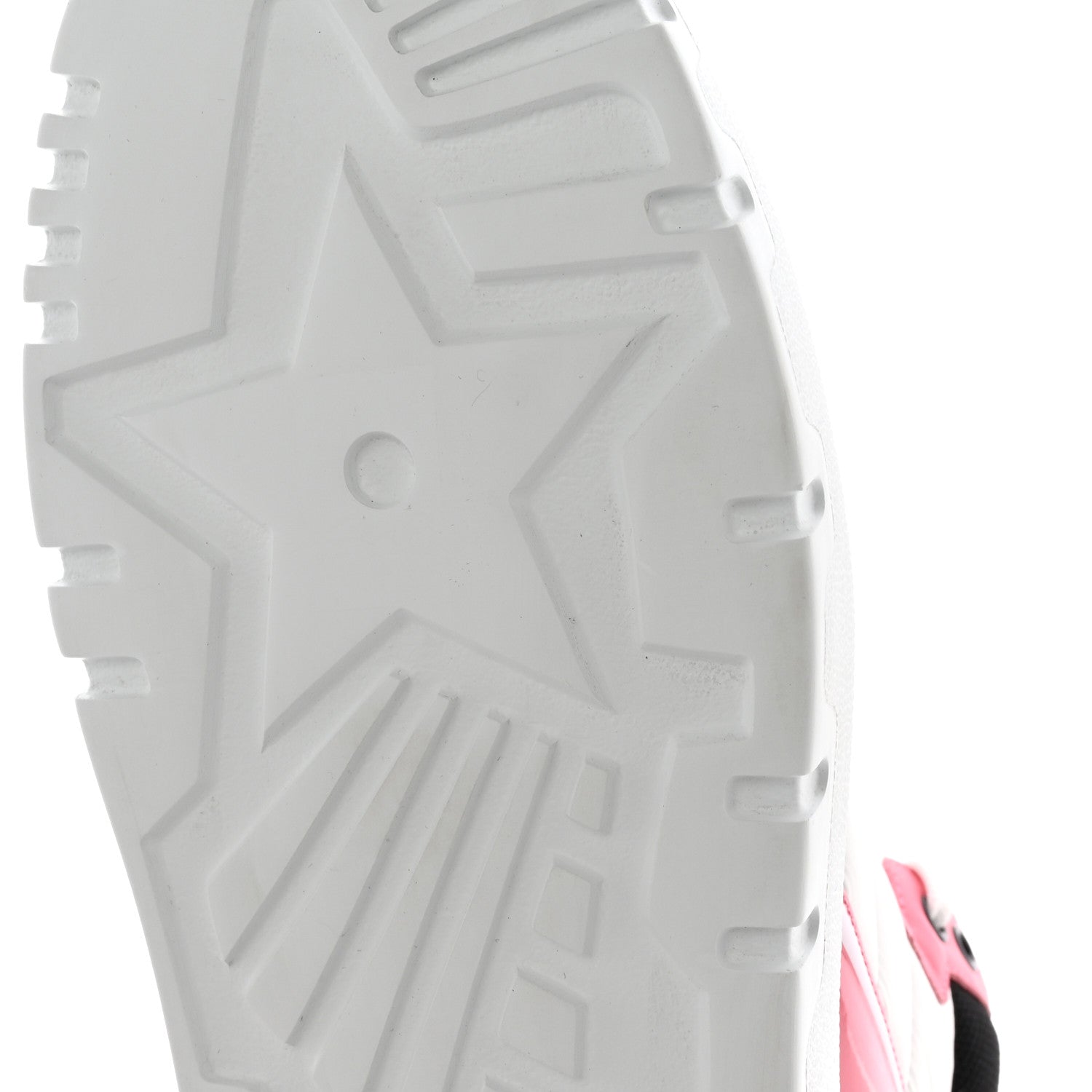 Christian Dior Nylon Calfskin Womens D-Player High Top Sneakers 38 Pink 10 of 13