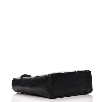 Chanel Caviar Quilted Petit Shopping Tote PST Black 4 of 12
