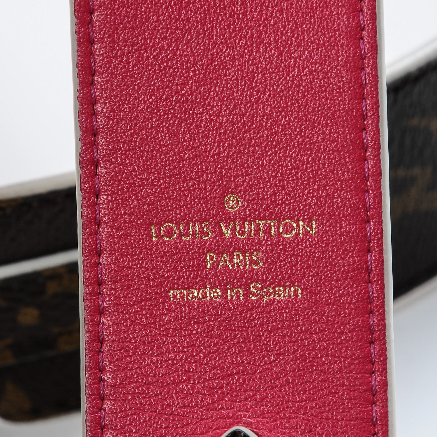 Louis Vuitton Monogram Bandouliere Shoulder Strap Hot Pink 5 of 5