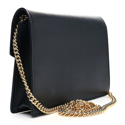 Fendi Vitello Liberty Lucido F is Fendi Medium Envelope Wallet on Chain Black 3 of 14