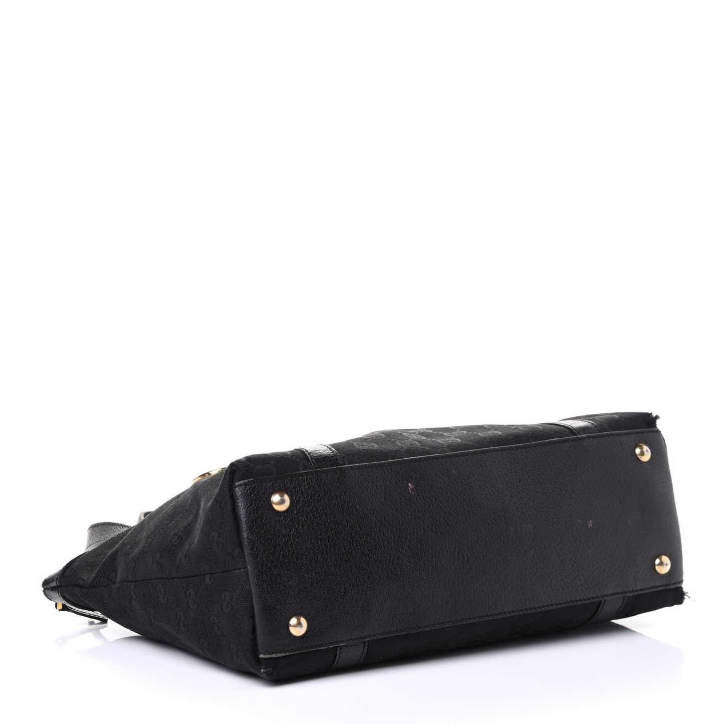 Monogram Medium Abbey Tote Black