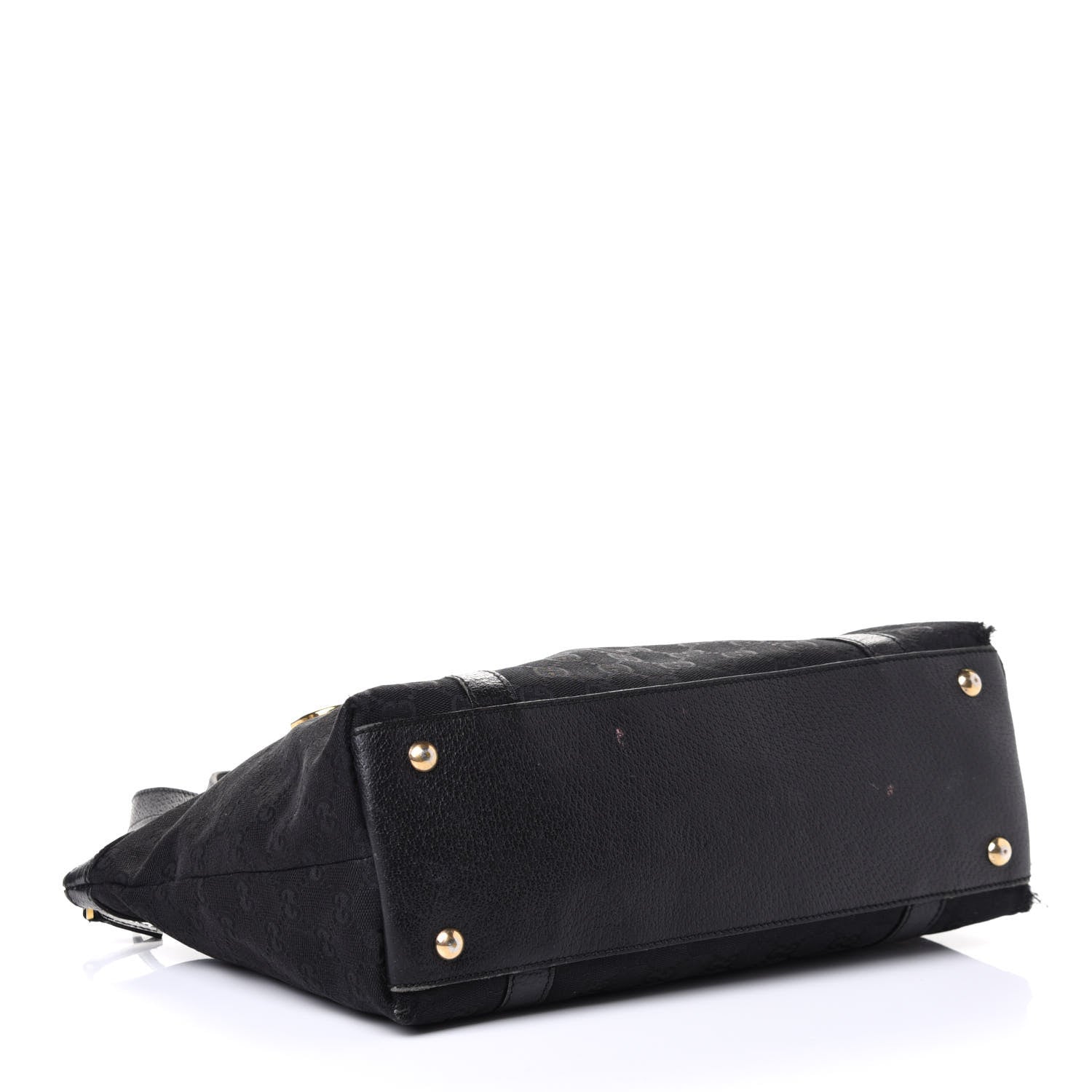 Gucci Monogram Medium Abbey Tote Black 3 of 5