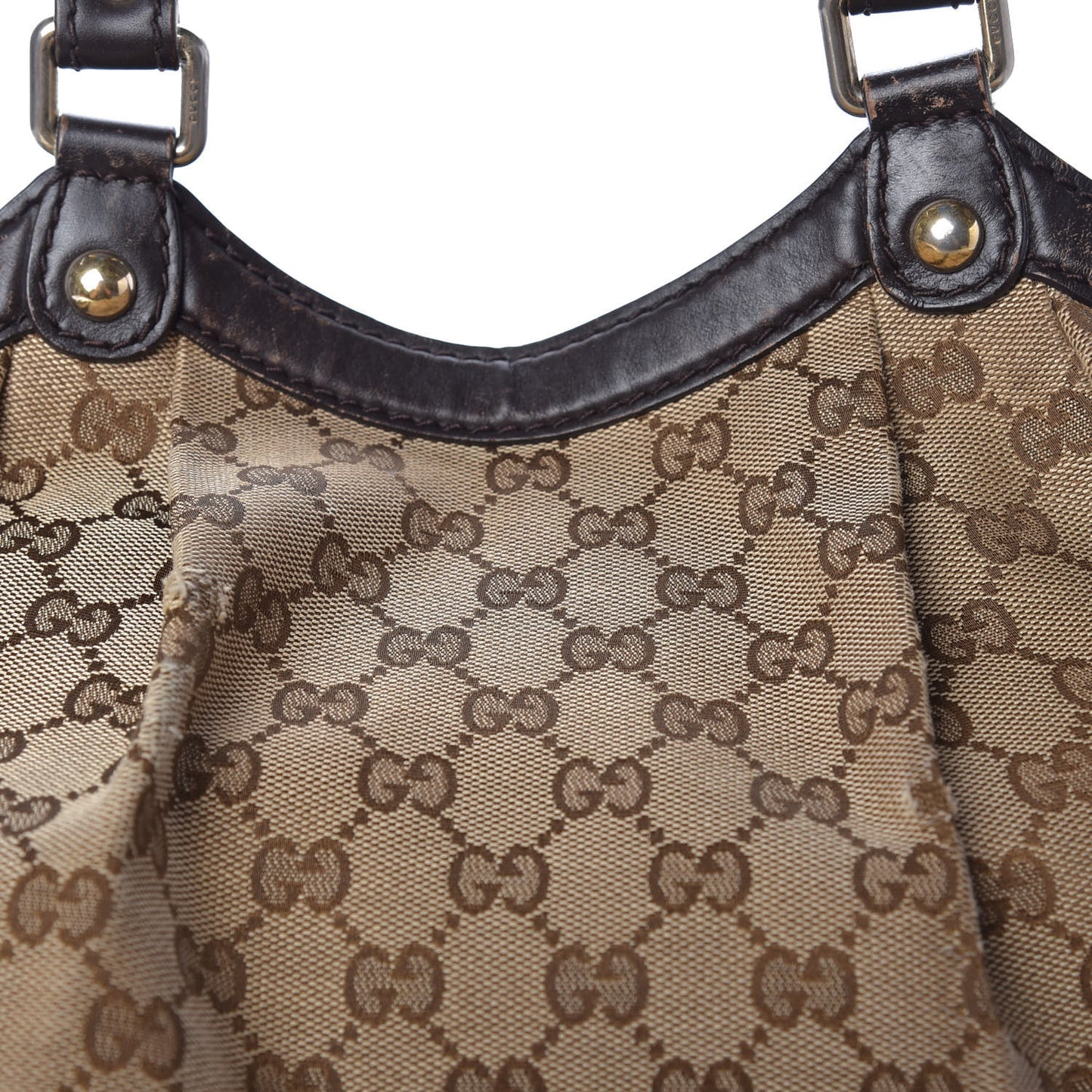 Monogram Medium Sukey Tote Dark Brown