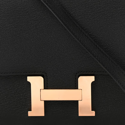 Hermes Chevre Mysore Constance 18 Black 8 of 11