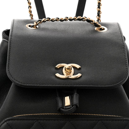 Chanel Caviar Quilted Business Affinity Backpack Black 8 of 10