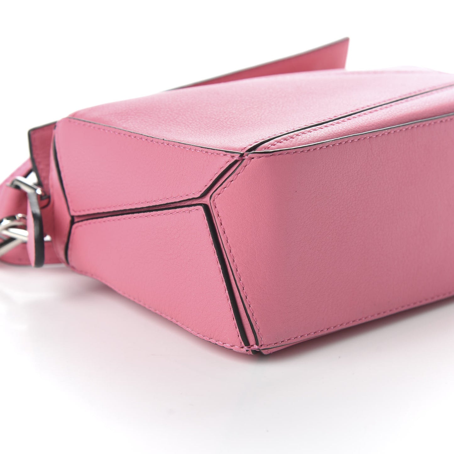 Calfskin Mini Puzzle Bag Wild Rose