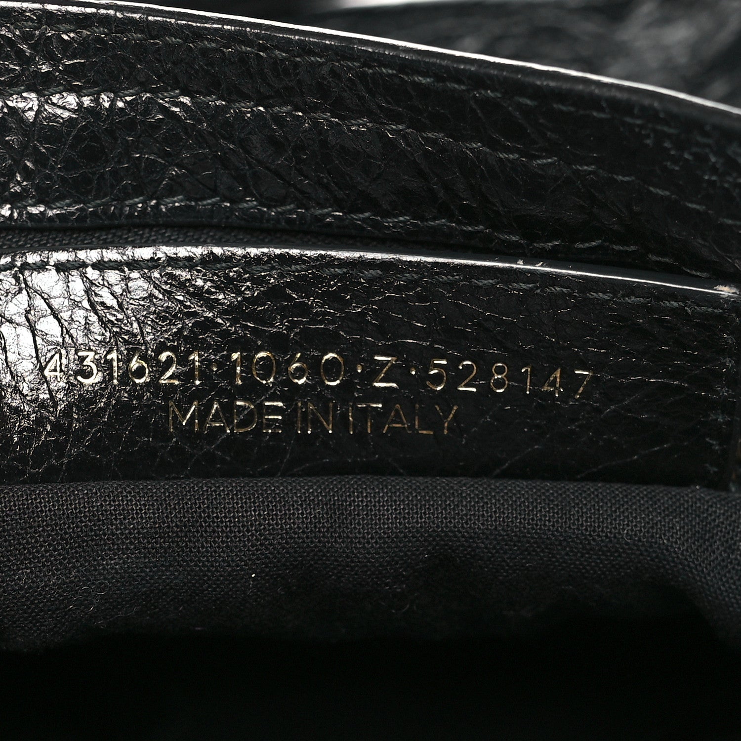 Balenciaga Agneau Classic Hardware S City Logo Strap Black White 8 of 11