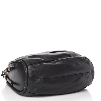 Christian Dior Lambskin Medium Libertine Hobo Black 4 of 14