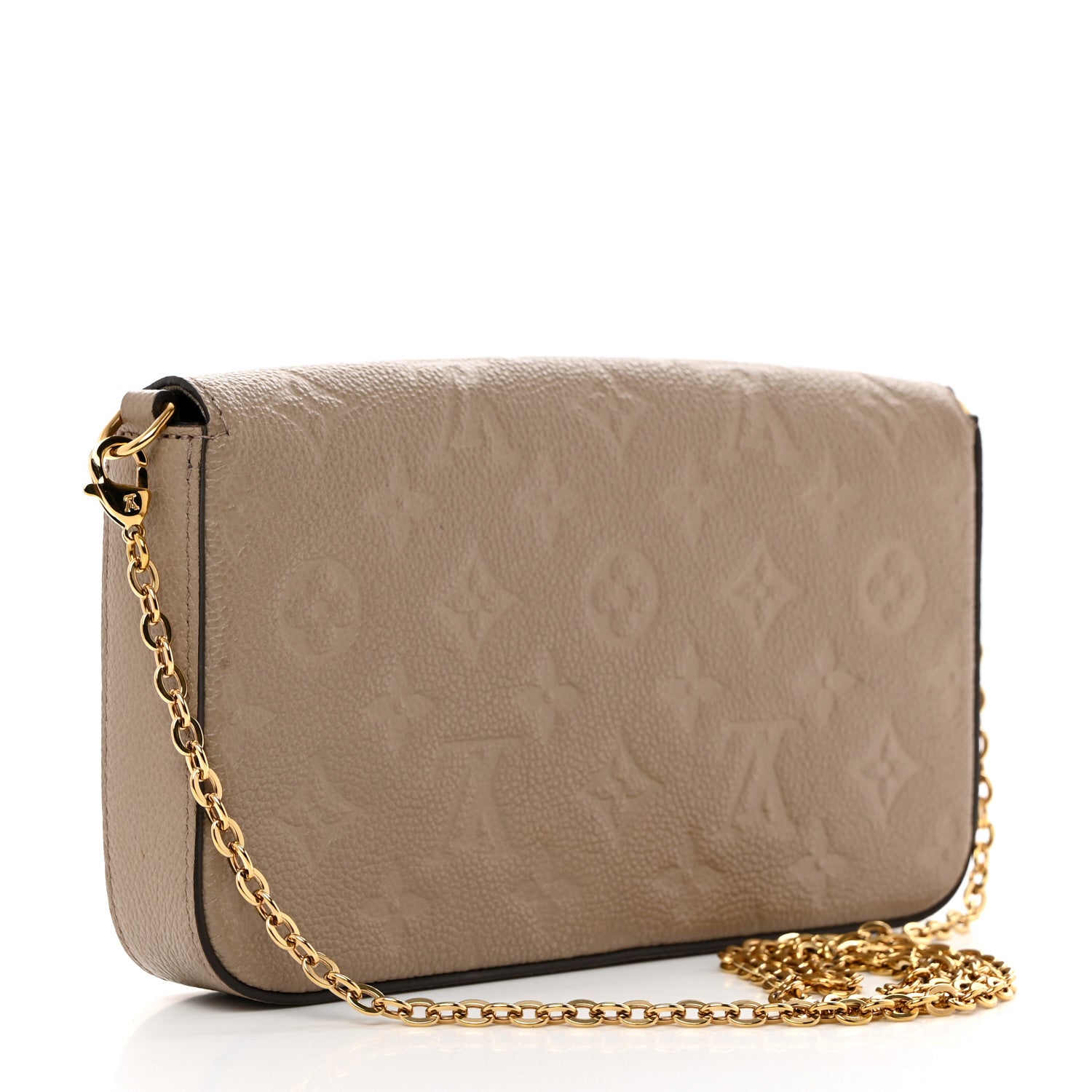 Louis Vuitton Empreinte Pochette Felicie Chain Wallet Tourterelle 4 of 11