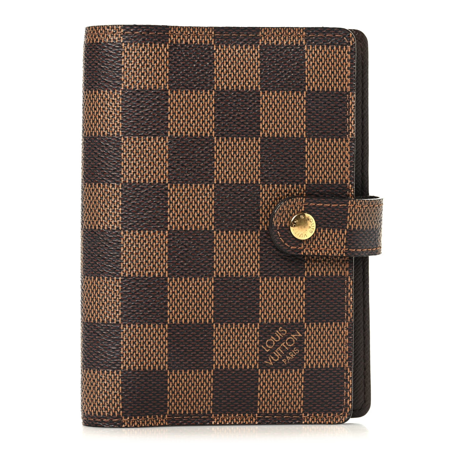 Damier Ebene Small Ring Agenda Cover