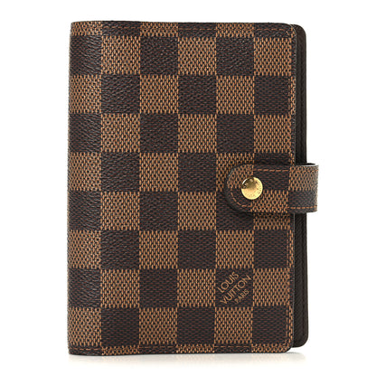 Louis Vuitton Damier Ebene Small Ring Agenda Cover 1 of 6