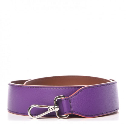 Fendi Vitello Dolce Bi-Color Strap You Purple Walnut 1 of 4