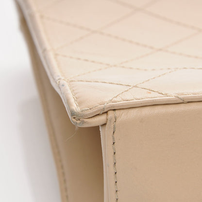 Chanel Calfskin Quilted Mademoiselle Tote Beige 4 of 13