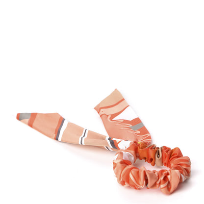 Hermes Silk Twilly Scrunchie 2 of 5
